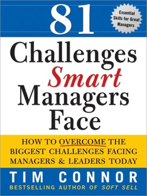 cover image of 81 Challenges Smart Managers Face
